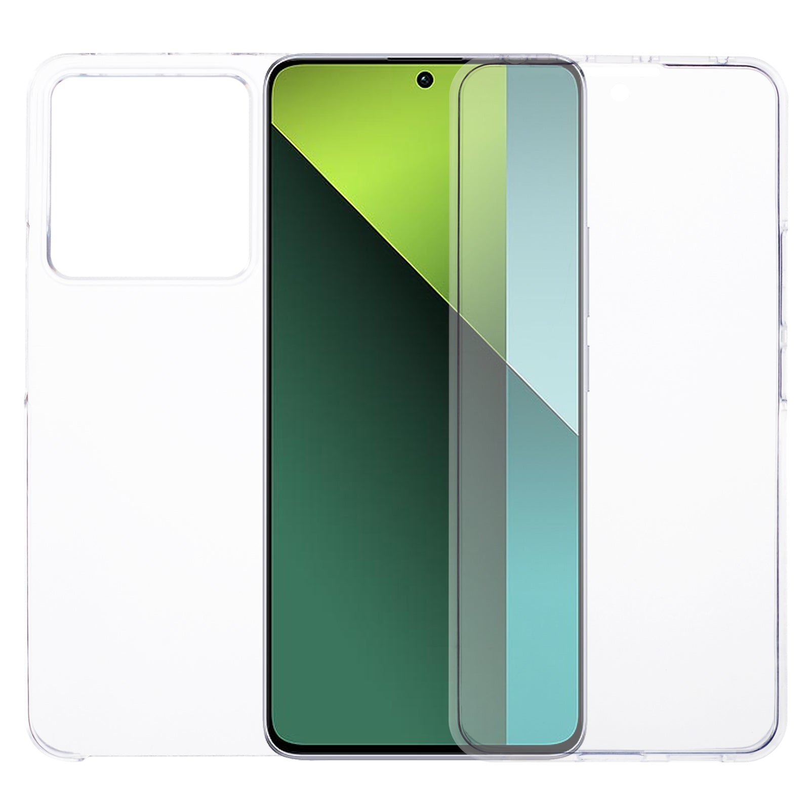 For Xiaomi Redmi Note 13 Pro 5G Clear Phone Case Acrylic + TPU Shockproof Back Cover with PET Film For Xiaomi Redmi Note 13 Pro 5G Clear Phone Case Acrylic + TPU Shockproof Back Cover with PET Film